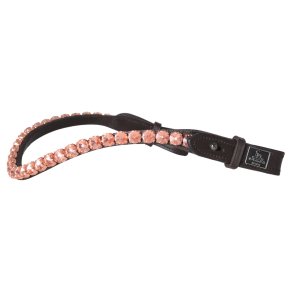 SD L nique Browband. Brown/Rose Gold