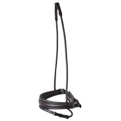 SD Noseband for rolled Bridle. Brown/Brown.