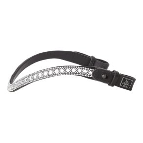 SD Donna Diva browband. Black. 