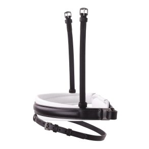 SD Noseband. Brown/White.