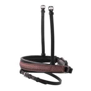 SD Hollywood Noseband. Brown/Dazzling Chocolate.