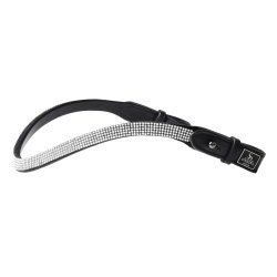 SD D'avie Browband. Black/Crystal.  