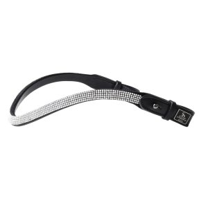 SD D'avie Browband. Black/Crystal.  