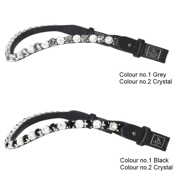 SD� Bespoke Bridle. 2 optional colours of 10mm crystals on the browband.