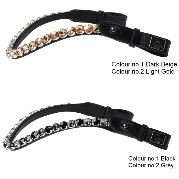 SD� Bespoke Bridle. 2 optional colours of 10mm crystals on the browband.