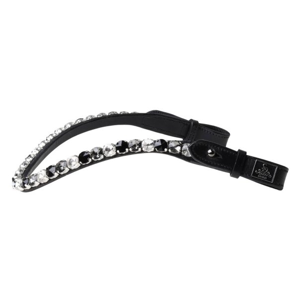 SD Bespoke Browband. 3 optional colours of 10mm crystals.