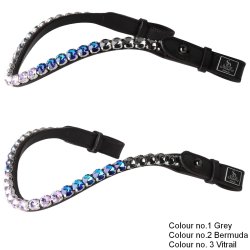 SD Bespoke Ombre Browband. 3 optional colours of 10mm Crystals.