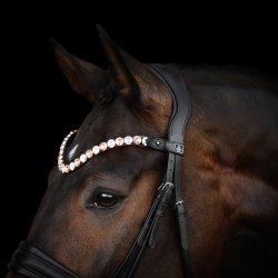 SD Bespoke Browband. 2 optional colours of 14mm Crystals.