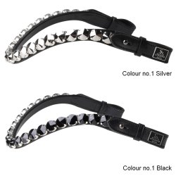 SD Bespoke Browband. 1 optional colour of 14mmCrystals.