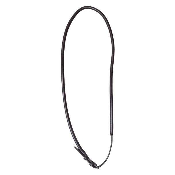 SD Throathlash for rolled bridle. Black.