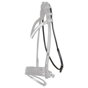 Kopi af SD Throathlash for rolled bridle. Brown
