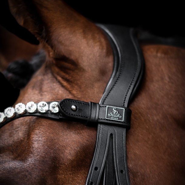 SD L nique II bridle. Black.