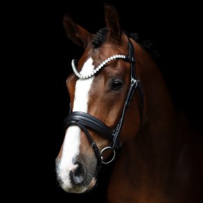 SD L nique II bridle. Black.