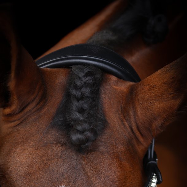 SD L nique II bridle. Black.