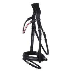 SD� Bespoke Bridle. 3 optional colours of 10mm crystals on the browband.