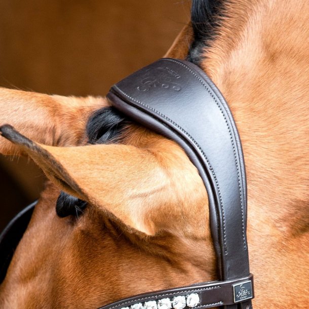 SD Anatomic neckstrap. Black.