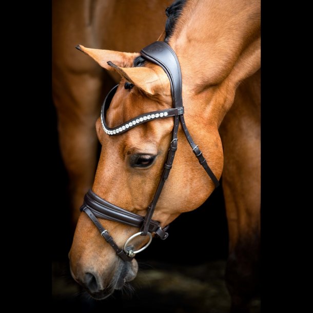 SD Anatomic neckstrap. Black.