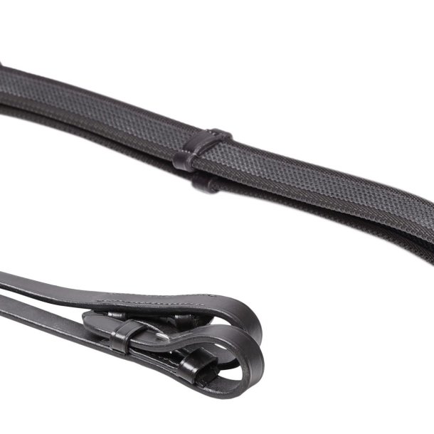 SD Super grip reins. Black.