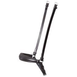 SD Drop noseband. Black.