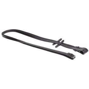 SD Leather reins 16mm. Black. 