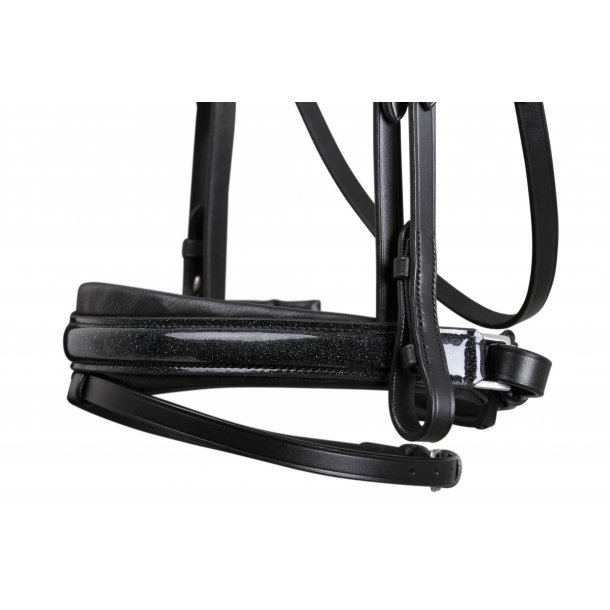 SD Mystery bridle in Black. 