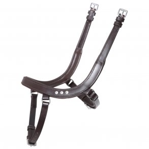 SD Anatomic Noseband No III with Crystals. Brown/Brown. 
