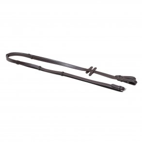 SD Leather reins with stoppers. Brown. 
