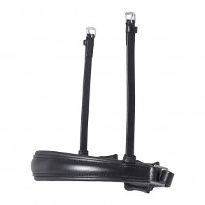 SD Noseband with out flash strap. black/black. 