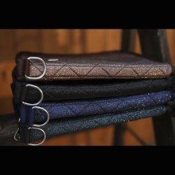 SD Hollywood Glamorous Passport Holder. Blueberry Twinkles. 