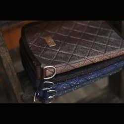 SD Hollywood Glamorous Passport Holder. Blueberry Twinkles. 