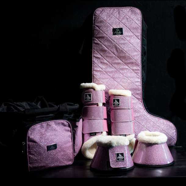 SD� Hollywood Glamorous Boot Bag. Sparkling Rose.