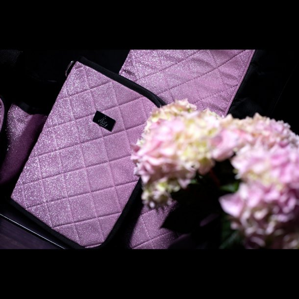 SD Hollywood Glamorous Passport Holder. Sparkling Rose.