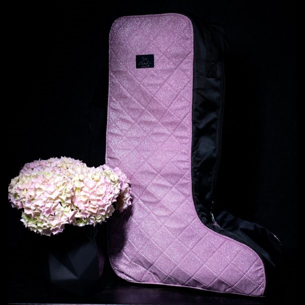 SD� Hollywood Glamorous Boot Bag. Sparkling Rose.