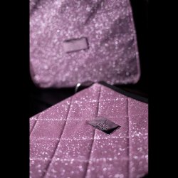 SD Hollywood Glamorous Passport Holder. Sparkling Rose.