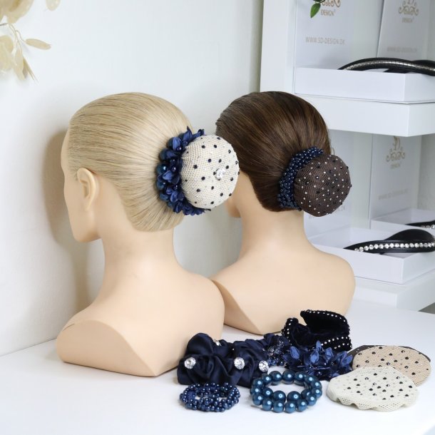 SD Clarissa Hairnet With Crystals. Montana/Crystal. 