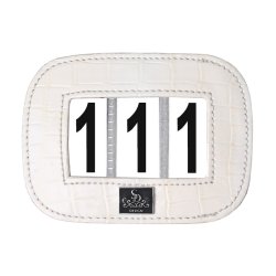 SD Numbers holder 2.assortment. Cream croco patent.