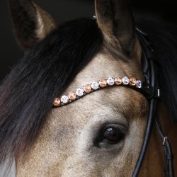 SD Bespoke Browband. 2 optional colours of 14mm Crystals.