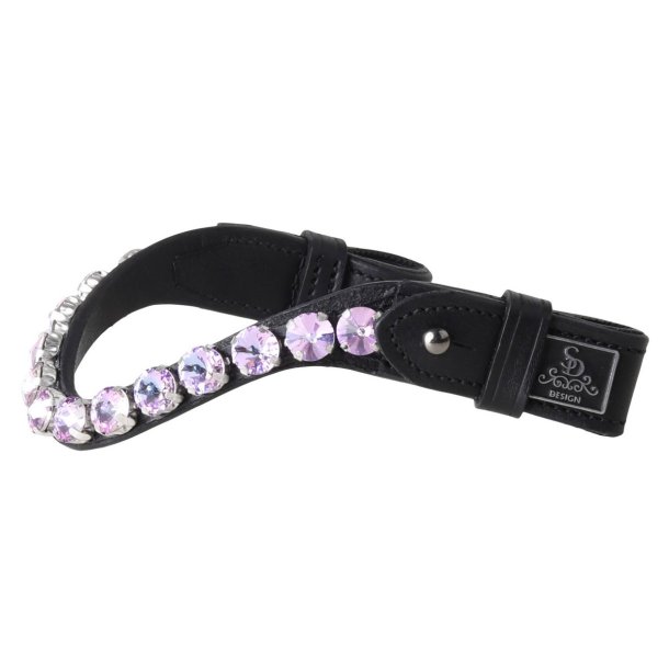 SD Bespoke Hobby Horse Browband. 1 optional colour of 10mm Crystals.