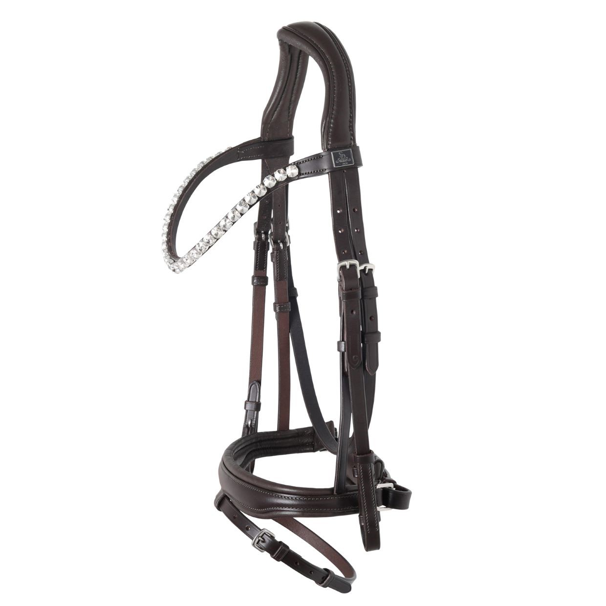 SD® Bridle no.28. 2.assortment. Brown. Cob. For the horse SD Design Aps